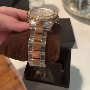 Michael Kors | Accessories | Michael Kors Clear And Rose  display picture 1